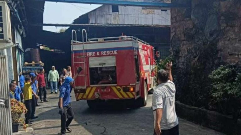 Kronologis Kebakaran Pabrik Ban Vulkanin Jaya Kota Bogor