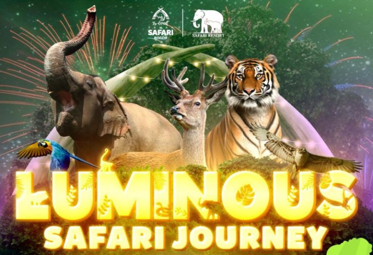 Malam Tahun Baru 2024, Taman Safari Bogor Hadirkan Luminous Safari Journey