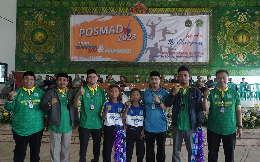 Pesantren Modern Ummul Quro Al Islami menjadi tuan rumah Pekan Olahraga dan Seni (Posmad) KKMTs 18 Kecamatan Leuwiliang, Kabupaten Bogor. (Istimewa/Bogordaily.net).