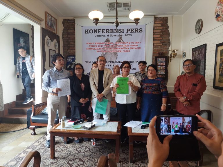 Tim Advokasi Penjaga Demokrasi dan Konstitusi Kembali Gugat UU Pemilu ke MK