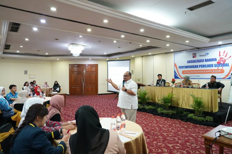 Sosialisasi Bahaya Penyimpangan Seksual, Ini Pesan Ketua DPRD Kota Bogor Atang Trisnanto
