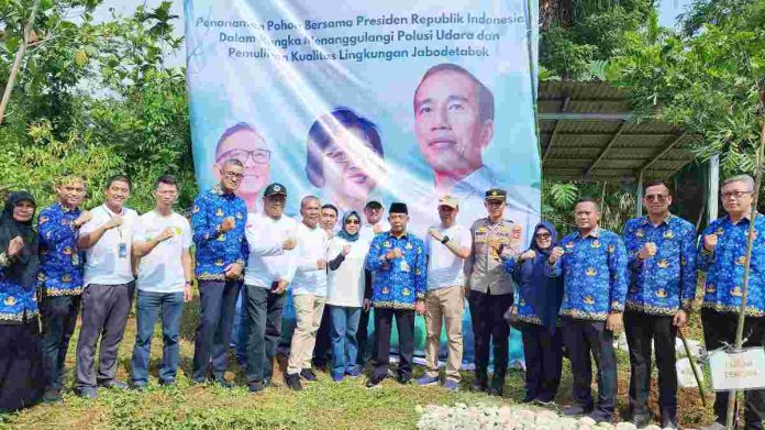 Dukung Gerakan Penanggulangan Polusi Udara, SBI Tanam Pohon di Kabupaten Bogor