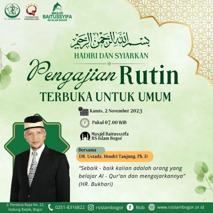 Pengajian Rutin RS Islam Bogor