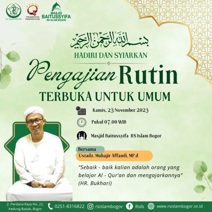 pengajian RS Islam Bogor