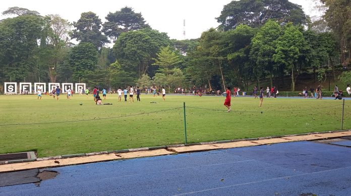 Lapangan Sempur Bogor jogging track