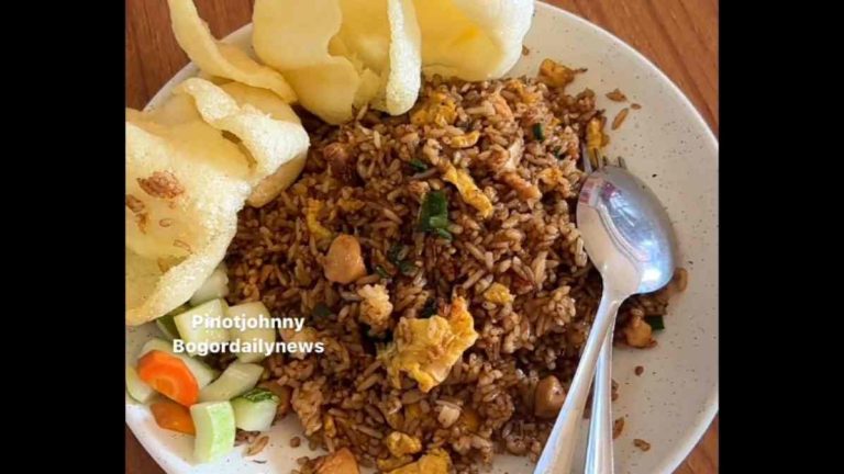 Nasi Goreng Ojolali di Sudut Jalan Suryakencana Bogor, Sederhana tapi Nikmat