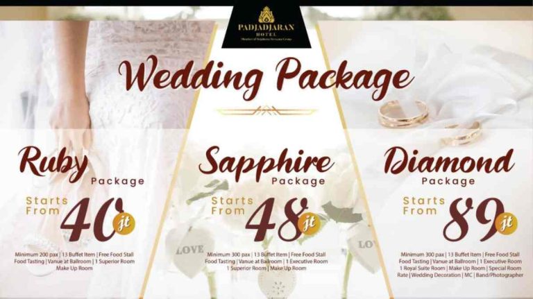 Padjadjaran Hotel Bogor Menghadirkan Paket Wedding Eksklusif