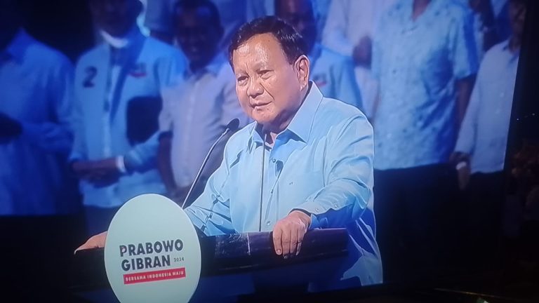 Isi Lengkap Pidato Politik Prabowo di SICC Bogor: Soal Gibran hingga Hasil Pemilu 2024