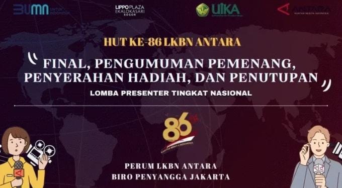 UIKA Bogor dan LKBN Antara Umumkan 20 Finalis Lomba Presenter Tingkat Nasional