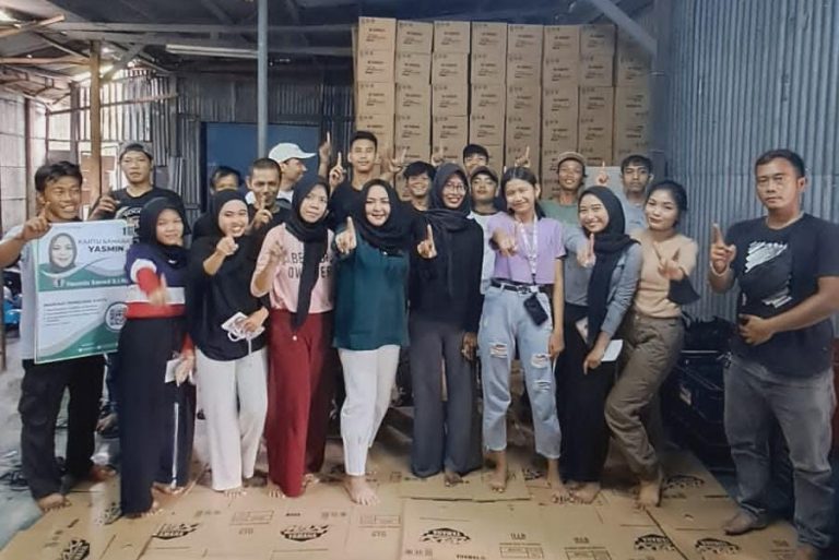 Gencar Sosialisasi Pemilu dan Visi Misi, Yasmin Sanad Kembali Sapa Bogor Utara