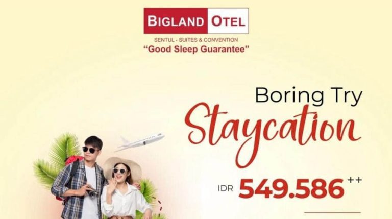 Nikmati Paket Boring Try Staycation Bersama Keluarga di BiglandOtel Sentul Suites & Convention