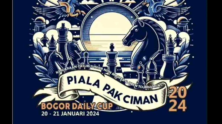 Turnamen Catur Terbesar di Bogor Nih, Bogordaily Cup 2024 Menantang Anda!