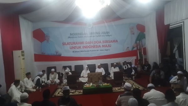 Habib Luthfi Konsolidasikan Alim Ulama untuk Prabowo di Ponpes Al Falak Bogor