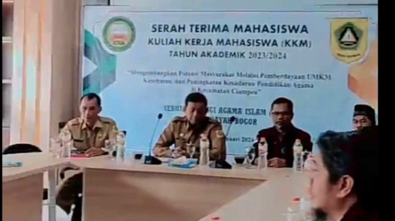 KKM STAI Al-Hidayah Bogor 2023/2024 di Kecamatan Ciampea Disambut Antusias