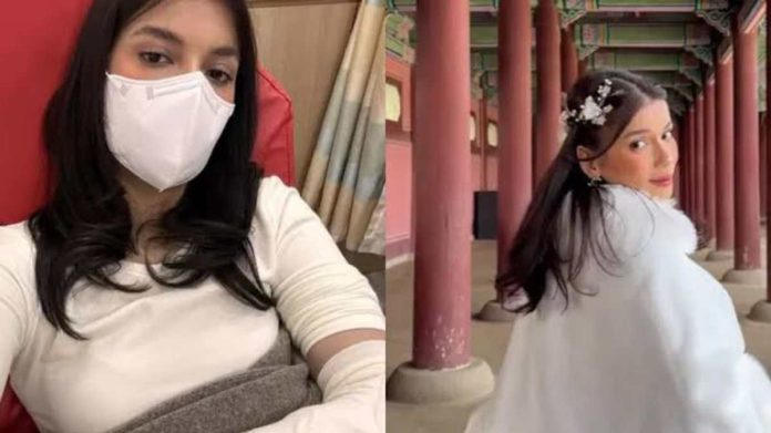 Sabrina Chairunnisa Kecelakaan Saat Liburan di Korea, Tangannya Retak