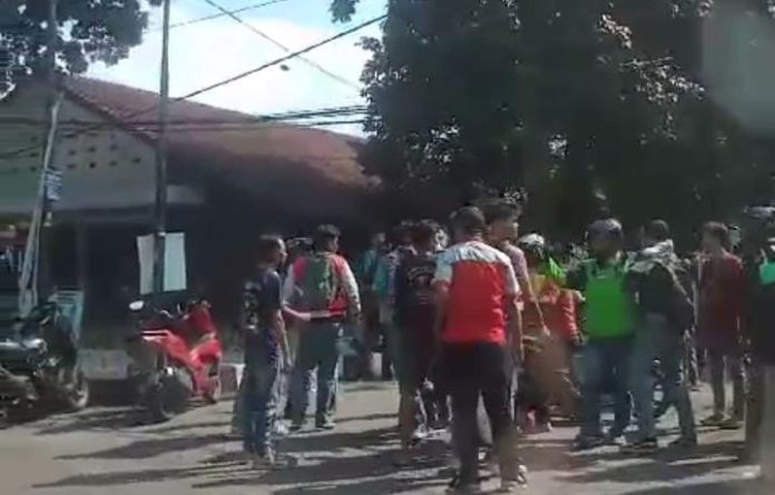 penyerangan pelajar Tanah Sareal Bogor tawuran
