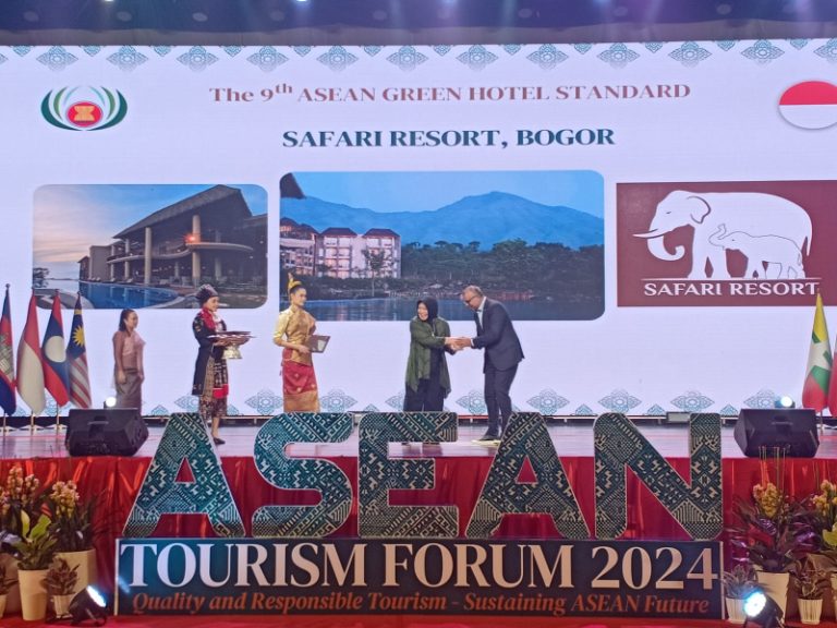 Safari Resort Taman Safari Bogor Sabet ASEAN Green Hotel Award 