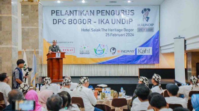 DPC IKA Undip Bogor Siap Berkolaborasi Dengan Pemkot Bogor