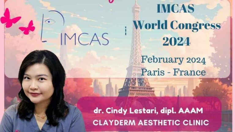 Dr Cindy Lestari Hadiri IMCAS World Congress 2024 di Paris