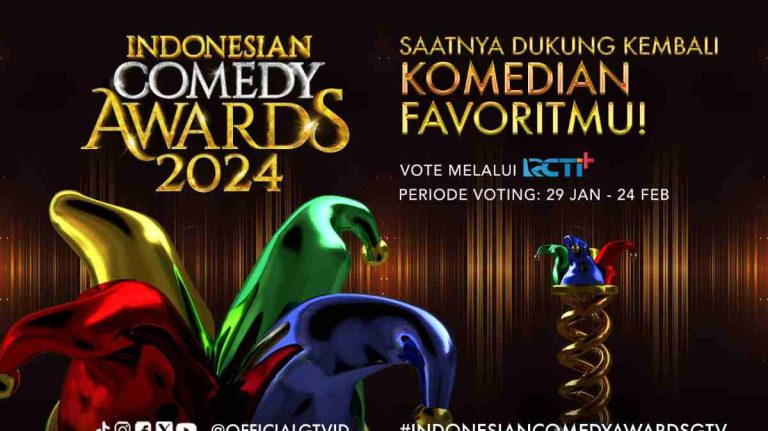 Dukung Komedian Favoritmu Jadi Pemenang di Indonesian Comedy Awards!