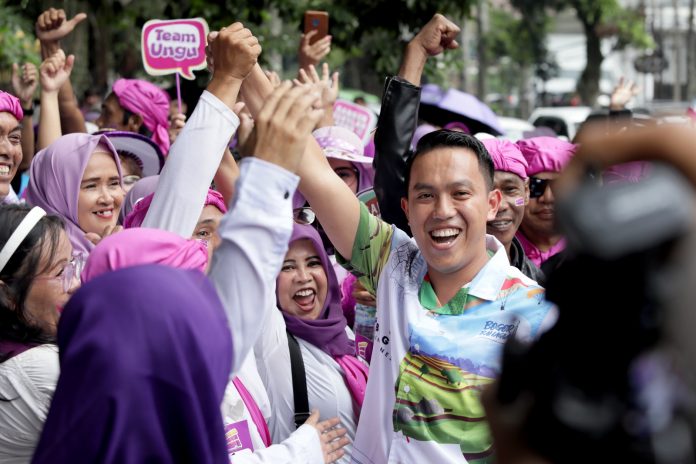 Sendi Fardiansyah pasuka ungu bakal calon wali kota Bogor 2024