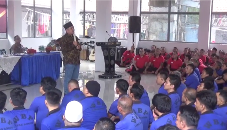 KPU Kota Bogor Sosialisasi Pemilu 2024 di Lapas Paledang