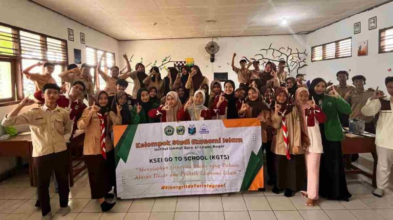 KSEI IUQI Bogor Go To School, Kenalkan Ilmu Ekonomi Islam di MAN 2 Bogor