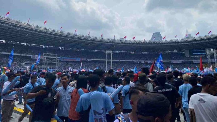Lautan Massa Padati Kampanye Akbar Prabowo-Gibran di Stadion Gelora Bung Karno
