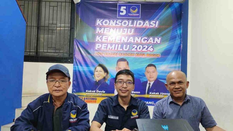 Beberkan Tabulasi Suara Internal, Nasdem Kota Bogor Raih Satu Kursi di Dapil Bogor Selatan 