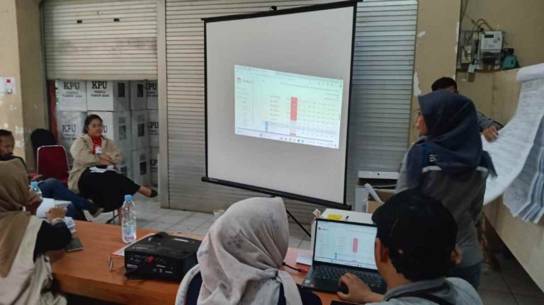 PPK Bogor Selatan Mulai Rekapitulasi Perhitungan Suara Pemilu 2024  