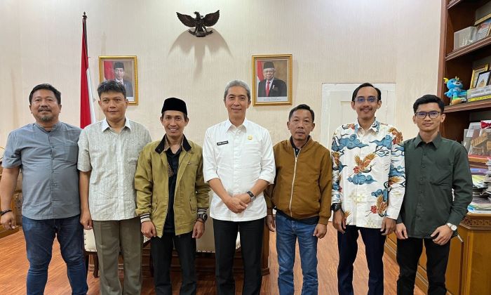 Relawan Badar Dukung Dedie Rachim di Pilwalkot Bogor 2024