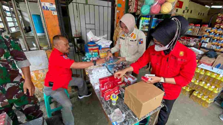 Rokok Ilegal di Kota Bogor Disita Tim Gabungan 