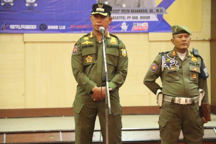 Satpol PP Kabupaten Bogor Pemilu