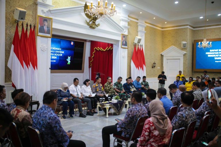 Amankan Listrik Jelang Pemilu, PLN UP3 Bogor Lakukan Koordinasi dengan Forkopimda Kota Bogor