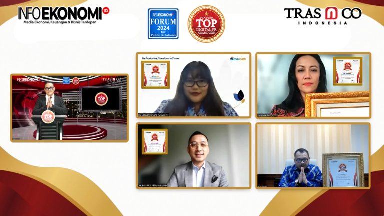 InfoEkonomi.ID Gelar Anugerah Penghargaan 4th Indonesia Top Digital PR Award 2024