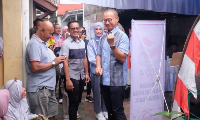 Sekjen PAN Eddy Soeparno Pantau Pelaksanaan Pemilu di Kota Bogor