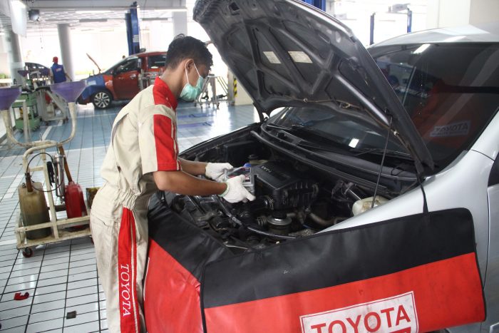 Service Mobil Cepat dan Hemat di Bengkel Plaza Toyota Citeureup