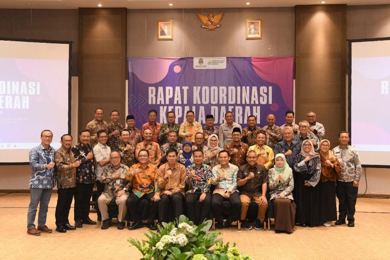 Hadiri Rapat Koordinasi Kepala Daerah se-Jawa Barat, Pj Bupati Bogor Siap Kolaborasi Bangun Jawa Barat