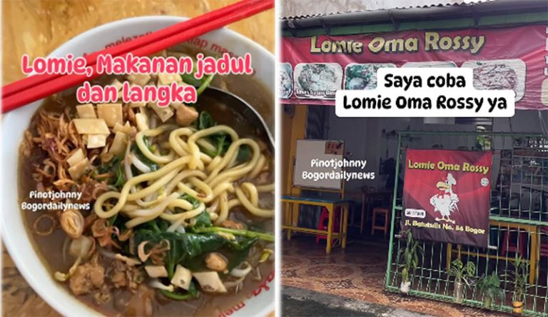 Menikmati Lomie Oma Rossy, Kuliner Legendaris di Batutulis Bogor