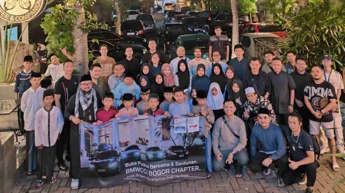 BMWCCI Bogor Chapter Gelar Buka Puasa Bersama dan Santunan Anak Yatim Piatu 