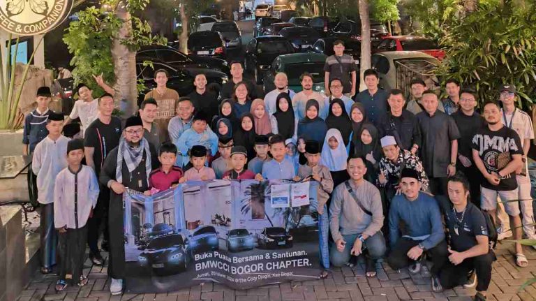 BMWCCI Bogor Chapter Gelar Buka Puasa Bersama dan Santunan Anak Yatim Piatu 