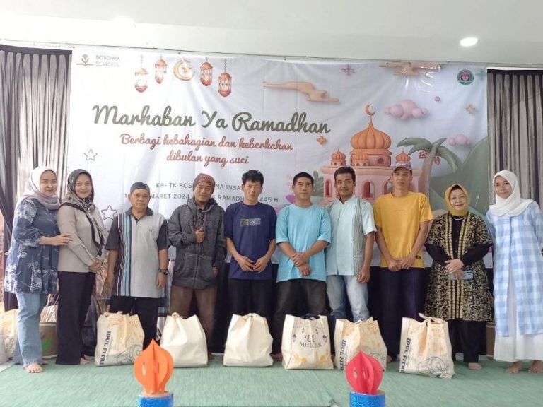 Penutupan Pekan Intensif Ramadan, KB TK Bosowa Bina Insani Bogor Berbagi