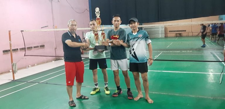 Turnamen Cucurak Cup PB Djasun di GOR Tirta Karya, Jaelani/Sobur Raih Juara