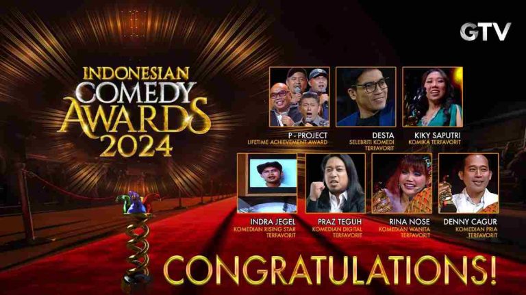 Jadi yang Paling Lucu Tahun Ini! Dari Kiky Saputi Sampai Indra Jegel Jadi Pemenang Indonesian Comedy Awards 2024!