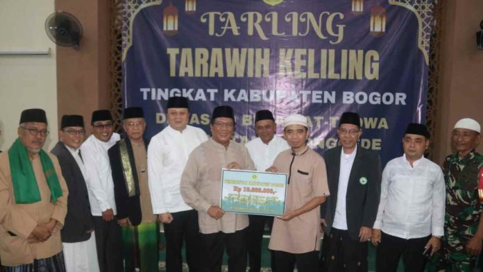 Lewat Tarawih Keliling, Pemkab Bogor  Pererat Silaturahmi dan Ukhuwah Islamiyah