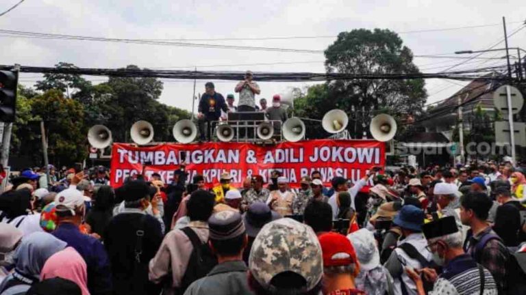 Mantan Danjen Kopassus Soenarko Pimpinan Demo KPU
