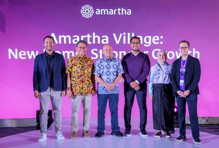 MenKopUKM Teten Masduki dalam launching Amartha Village: New Home Stronger Growth di Jakarta, Rabu, 6 Maret 2023.(Foto: Dok. KemenKopUKM)
