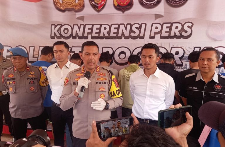 2 Anggota Gangster Bocimi Positif Narkoba, Langsung Ditahan Polresta Bogor Kota
