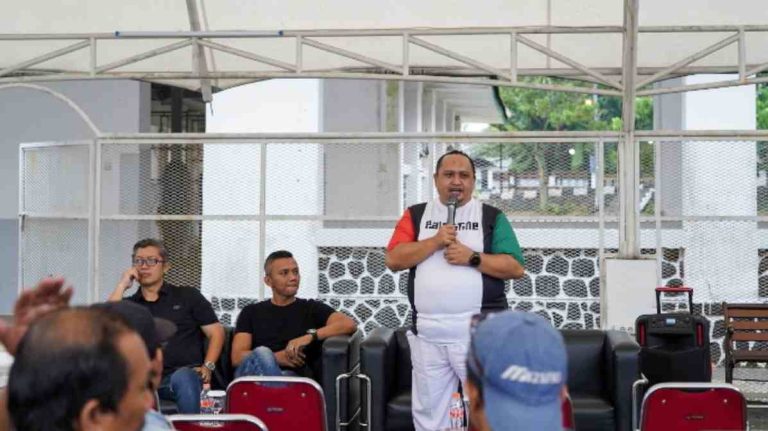 Sambut Ramadhan, Pimpinan DPRD Cucurak Bareng Wartawan 