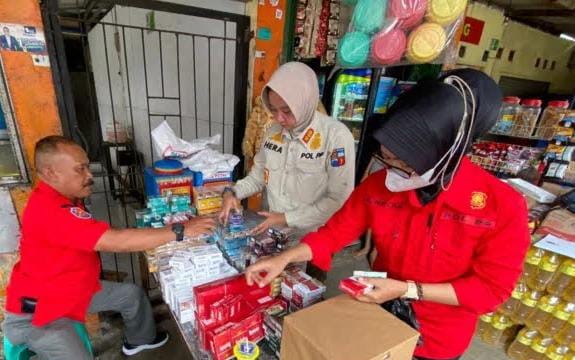 Satpol PP Kota Bogor Ingatkan Pedagang Soal Peredaran Rokok Tanpa Cukai